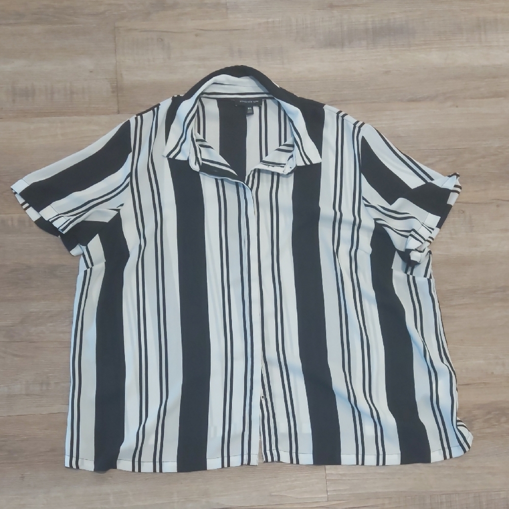 Jones New York Striped Blouse
